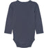 Mikk-Line Wool/Bamboo Bodysuit Long Sleeves (Solid) Wool Blue Nights